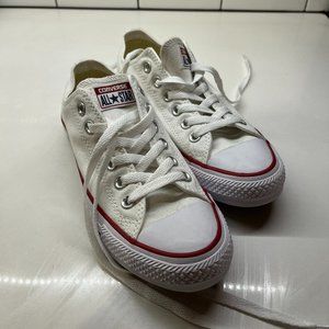 White Converse Size 7